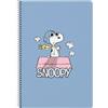 safta SNOOPY - Taccuino a libro 80 fogli, copertina rigida, 1design, ideale per bambini di diverse età, comodo e versatile, qualità e resistenza, 21,5 x 1 x 31 cm