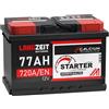 LANGZEIT Batterien Batterie per auto LANGZEIT, 12V, 77Ah, 720A/EN. Sostituisce batterie da 74Ah, 72Ah e 75Ah
