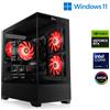 CSL-Computer PC da gioco, Intel Core Ultra 7 265KF, 3900 MHz, GeForce RTX 5070, 32 GB di RAM DDR5, 2000 GB di SSD M.2, Windows 11 Home, USB 3.2 | M11960H