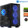 CSL-Computer PC da gioco, AMD Ryzen 7 8700F, 4100 MHz, GeForce RTX 5060 Ti, 32 GB di RAM DDR5, 1000 GB di SSD M.2, Windows 11 Home, USB 3.2 | M12100H