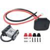 Selius Connettore rapido da 50A con cavo da 50 cm di sezione 8 AWG, ideale per camper e camion