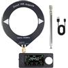 Selius Radio portatile a batteria, display a colori da 1,9 pollici, batteria da 800 mAh, ricevitore a banda completa