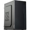 Selius Case per computer a torre micro, colore nero