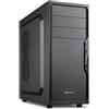 Selius Custodia per PC USB 3.0 (2 porte USB 3.0, formato ATX), colore nero