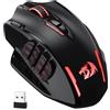 Selius Mouse da gioco wireless con 16.000 DPI, 20 tasti programmabili e 45 ore di autonomia della batteria