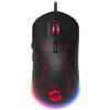Selius Mouse da gaming con cavo, illuminazione LED multicolore, connessione USB, 5 pulsanti programmabili, interruttore DPI fino a 3.200 DPI, cavo rinforzato
