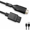 Selius Adattatore HDMI per Nintendo 64 con uscita HDMI, dotato di cavo USB da 45 cm per l'alimentazione, risoluzione 1080p