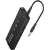 Selius Trasmettitore e ricevitore Bluetooth 5.0 3-in-1, adattatore audio wireless