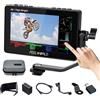 Selius Monitor per fotocamera ad alta luminosità F5PROX, 1600 nit, con schermo touchscreen da 5,5 pollici