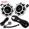 ALLREY 2Pcs clacson per auto Multi-colore 12V Disc Electric Air Horn Kit Dual Tone Super Loud Alarm Singal moto Truck Warning Tool