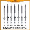 MINIWARE Set di strumenti di ricambio per punta per saldatore originale TS100 TS101 I B2 BC2 C4 D24 K Ku per saldatore TS100 e TS101