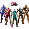 ZDTDS ZD Original Iron Man MK8 MK31 MK32 Piston Romeo MK10 MK19 Tiger 1/10 Armor Marvel Legends Avengers Action Figure Giocattoli Modello Regalo