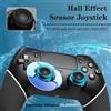KOMIER Per PS4 Gamepad Controller di gioco wireless Joystick effetto Hall Funzione Turbo per PS4 Slim Pro Accessori Joypad Bluetooth