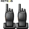 Retevis H777 2 pezzi Walkie Talkie Qualità del suono chiaro Walkie talkie portatili a lungo raggio Tipo-C Radio bidirezionale per campeggio in bicicletta