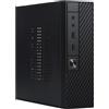TFDP Case per Computer ITX M06 Mini Case Desktop Compatto per PC, Può Installare HD da 2,5 Pollici, Supporta Scheda Madre 17x17cm