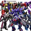 Blokees Transformers Optimus Prime Skyfire The Fallen Soundwave Starscream Sentinel Prime Building Block Megatron Movie Doll Toy