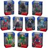 ZDTDS 4 pollici Originale ZD Action Figure Giocattolo Iron Man Scarlet Spider Miles Morales Spider-Man Venom Gwen Bambola Mobile Anime Modello Regalo