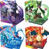 BLOKEES Originale POKEMON Ceruledge Charizard Snorlax Scyther Lucario Greninja Meowscarada Building Blocks Action Figure Giocattolo Regalo
