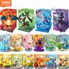 Blokees Pokemon Pikachu Snorlax Lucario Cenerace Scyther Charizard Greninja Meowscarada Ceruledge Eevee Building Blocks ToyGift
