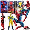 ZDTDS Deadpool & Wolverine Spider-Man X-Men Logan Winston Wilson Action Figure da Collezione con Articolazioni Mobili, Giocattolo Regalo
