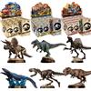 BLOKEES Jurassic World Originale TS04 TS03 TS02 Jurassic Park Dinosauri Tyrannosaurus Modello Assemblato Action Figure Giocattolo Regalo