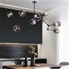 NONE Lampadario moderno in vetro nordico Designer di personalità Lampada a sospensione creativa Villa Molecolare Soggiorno Sala da pranzo Illuminazione camera da letto
