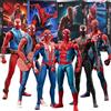 ZDTDS ZD Toy Spider-Man Brand New Day Spider-Man PS4 Peter Parker Gold Black Red Iron Spider Hobie Brown Action Figure Giocattoli Modellino Regalo