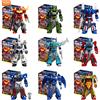 Blokees Transformers GV11-9PCS Rodimus Prime Unicron Head Blitzwing Metroplex Action Figure da Collezione Ispirata ai Film d'Animazione