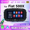 naviunit Wireless Carplay Autoradio Android 15 Auto Stereo 7 "Schermo Per Fiat 500X 2014-2020 Bluetooth Lettore Multimediale di Navigazione 2 DIN