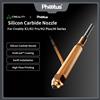 Phaetus Carbide di silicio per Creality K2 Plus Pro HI Kit ugelli a cambio rapido Design interamente in metallo per stampante 3D Creality K2