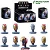 MORSTORM Maschera Casco Iron Man Originale 9 Stili War Machine MK16 MK42 MK85 Tony Stark Modellino Giocattolo Fai da Te Action Figure Assemblabile Regalo