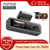 70mai 【Magazzino Locale】70mai 4K T800E Dash Cam a 3 Canali Anteriore Posteriore Interno con Controllo Vocale, Parcheggio 24H, 3-in-1, DVR Auto 4K 70mai T800E