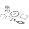 NICECNC Set di Fasce Elastiche per Pistone 50cc per Motori Yamaha Jog Minarelli, Alesaggio 40mm, Kit Pistone a 2 Tempi per Scooter con Anello e Guarnizione