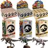 BLOKEES Jurassic World V02 V03 V04 Mosasauridae Jurassic Park Dinosauri Tyrannosauri Action Figure Giocattoli da Assemblare Regalo di Compleanno
