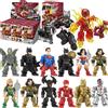 BLOKEES Originale DC DEFENDER VERSIDN V02 Justice League Batman Superman Steppenwolf Flash Action Figure Giocattolo Modello da Assemblare Regalo