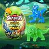 Zuru Smashers Mini Jurassic Light Up Dino Surprise Egg, Modellino Giocattolo Archeologico da Collezione, Scatola a Sorpresa, Giocattolo Luminoso, Regalo per Bambini