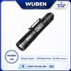 WUBEN L50 Torcia Tattica Ricaricabile 1200 Lumen, Tipo C, 5 Modalità, IP68, LED con Interruttore Posteriore per Campeggio, Emergenze, Ispezione Domestica