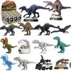 BLOKEES Originale Jurassic World V03 Spinosaurus Indoraptor Jurassic Park Dinosauri Scheletro Assemblato Modello Action Figure Giocattolo