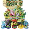 FUNISM Pokemon Serie Enjoy It: Eevee, Eeveelution, Sylveon, Glaceon, Leafeon, Vaporeon, Umbreon - Action Figure, Giocattolo, Bambola, Scatola a Sorpresa, Regalo