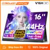 TECLAST V16H Monitor Portatile da 16 Pollici 1200P 1920x1200 144Hz IPS, Display 16:10, Doppia Type-C, Mini HDMI, Ricarica Inversa PD, Doppi Altoparlanti, Montaggio VESA, Schermo Esterno per Laptop,