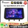 podofo Autoradio Podofo 8+128G 4G per Opel MERIVA 2010-2014 con CarPlay Wireless, Android Auto, WIFI, 4G, AM FM, RDS, GPS, DAB, Mirror Link, Lettore Multimediale per Auto