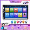 Podofo Autoradio 2 Din MP5 con Schermo Touch da 7 Pollici, Sistema Intelligente per Auto, Mirrorlink, Radio Multimediale Universale, WIFI, FM, BT, Supporto per Connessione Telecamera Posteriore