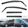 NONE Per Renault Clio IV MK4 Hatchback 5 Porte 2012-2019 Deflettori Traslucidi Color Tè per Vento, Pioggia e Sole 4 pezzi/set