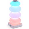 NONE Lampada ad Arco LED RGB con Controllo Touch, Ricaricabile con Luce Calda 3500 K, Luce Notturna Wireless con Porta Type-C, Lampada da Scrivania Decorativa, Regalo per Natale e Compleanno