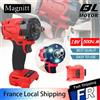 Magnitt Avvitatore a Impulsi Elettrico Brushless a 3 Velocità 500N.m, Trapano Elettrico 1/2" per Riparazioni, Cacciavite Cordless, Utensili Elettrici per Batteria Milwaukee 18V