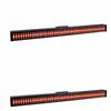 HYULIGHTS 2 Pezzi di Luci Stroboscopiche a Barra LED da 200W, RGBW 4in1 con Miscelazione Colori, Controllo DMX512 a 96 Zone Pixel, Effetti di Illuminazione Wash e Strobe Super Luminosi, Ideali per DJ Bar, Club,