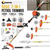 CONENTOOL 52CC 7 in 1 Decespugliatore a Benzina 2 Tempi, Tagliaerba, Strimmer, Attrezzo da Giardino, Tagliasiepi, Motosega, Potatore, Tagliaerba per Giardino, Prato, Fattoria, Cortile