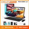Teclast Tablet TECLAST P33 con custodia, schermo HD IPS da 10,1 pollici 1280x800 16:10, Android 15, processore Allwinner A333 5-Core, 3GB RAM + 6GB virtuali, 64GB, WiFi 6, Bluetooth 5.4, batteria da 6000mAh,