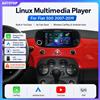 AUTOTOP Unità Principale Linux da 7" per Fiat 500 500C 2007-2019, CarPlay Wireless e Android Auto, Schermo Multimediale Ultra Sottile da Cruscotto, Lettore YouTube Integrato, Sistema di Avvio Rapido,