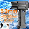 NONE Soffiatore d'Aria Leaf Air Blower Turbo Fan, Asciugacapelli, Aspiratore di Polvere Elettrico, Strumenti di Pulizia, Accessori Auto per Auto, Alpinismo, Ciclismo, Tastiera del Computer, Fotocamera,